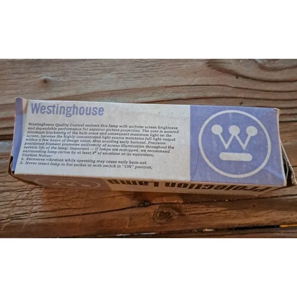 Westinghouse DDB 115-120V 750W Projection BULB LAMPS New Old Stock